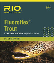 Load image into Gallery viewer, Rio Fluoroflex Trout Fluorocarbon Tapered Leader