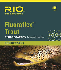 Rio Fluoroflex Trout Fluorocarbon Tapered Leader