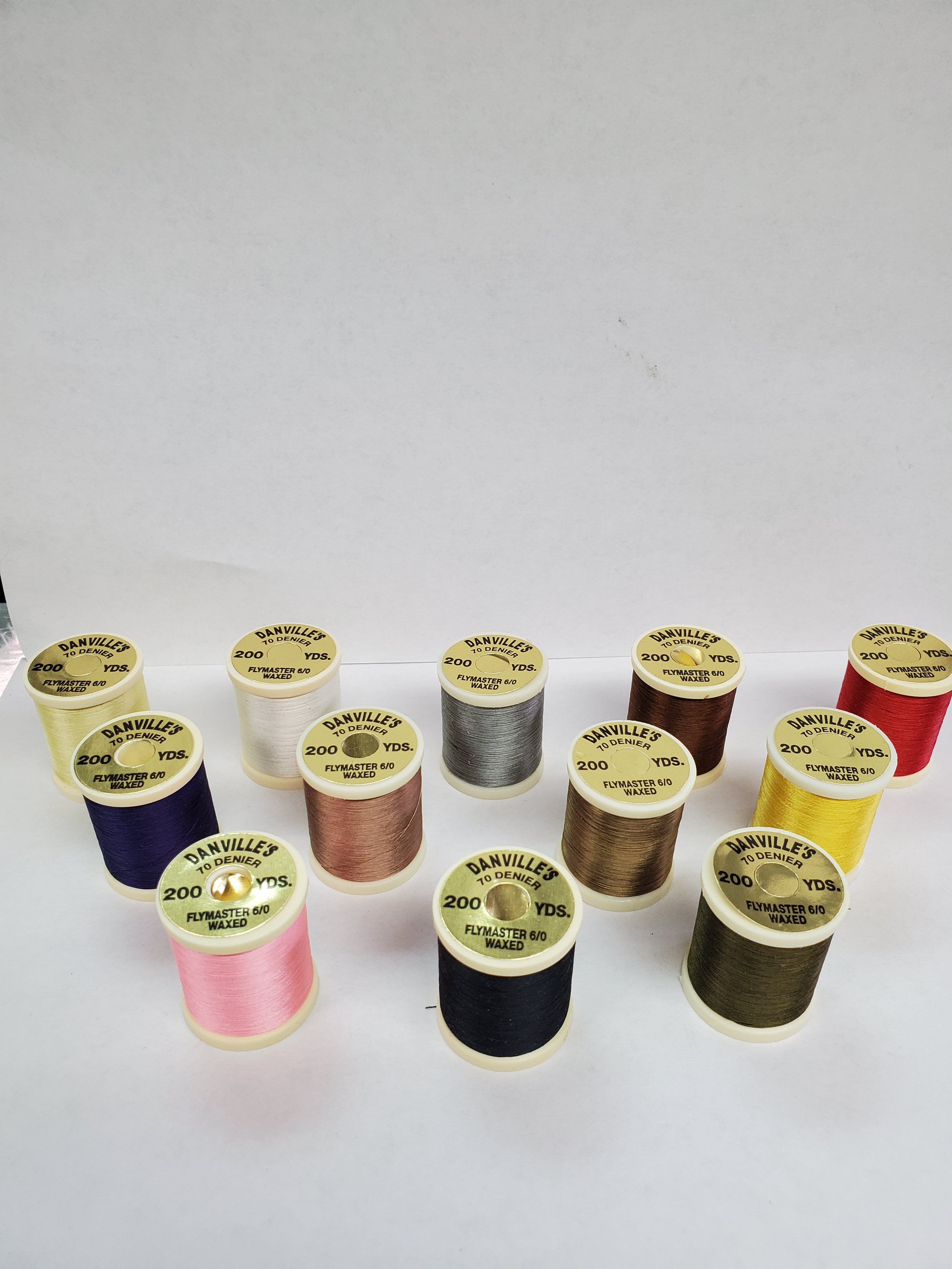 Danville's Flymaster 6/0 Waxed Fly Tying Thread – Weaver's Tackle