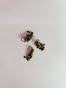 Bumble Bee Grub Mini-Jig