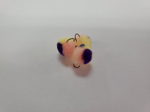 Tricolor Purple Dot Glo-Ball