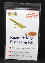 Load image into Gallery viewer, Wapsi Razor Midge Fly Tying Kit