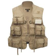 Load image into Gallery viewer, JIG 24 POCKET CONVERTIBLE FISHING VEST