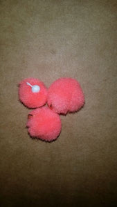 Shrimp Pink Glo Ball Mini Jig