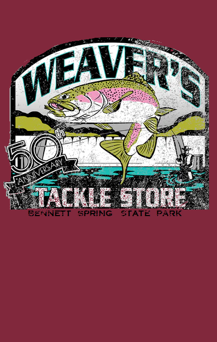 Weaver's 50 Anniversary Shirt – Weaver's Tackle Store